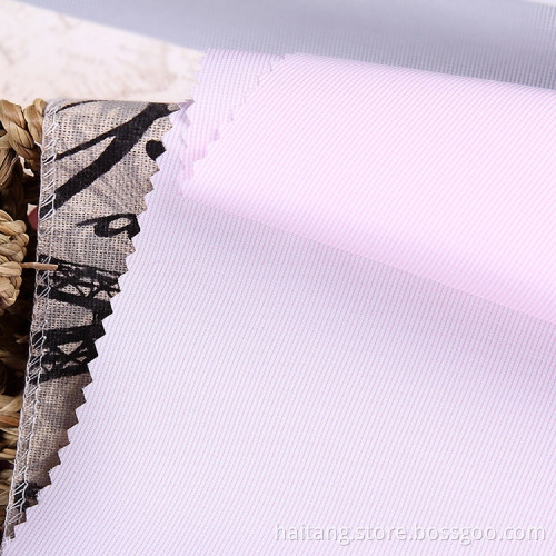 Check Polyester Shirt Fabric Anti-wrinkle Moisture Fabric